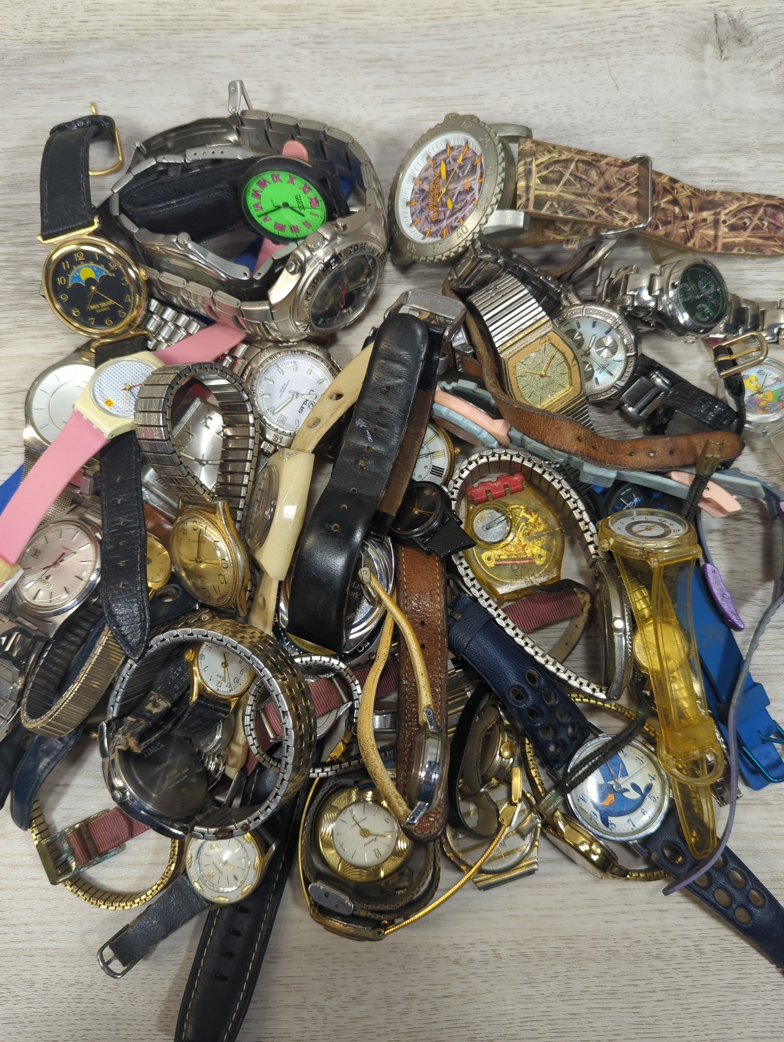 Watches Lot Assorted Preowned Mixed Brands - 3.12lbs 193