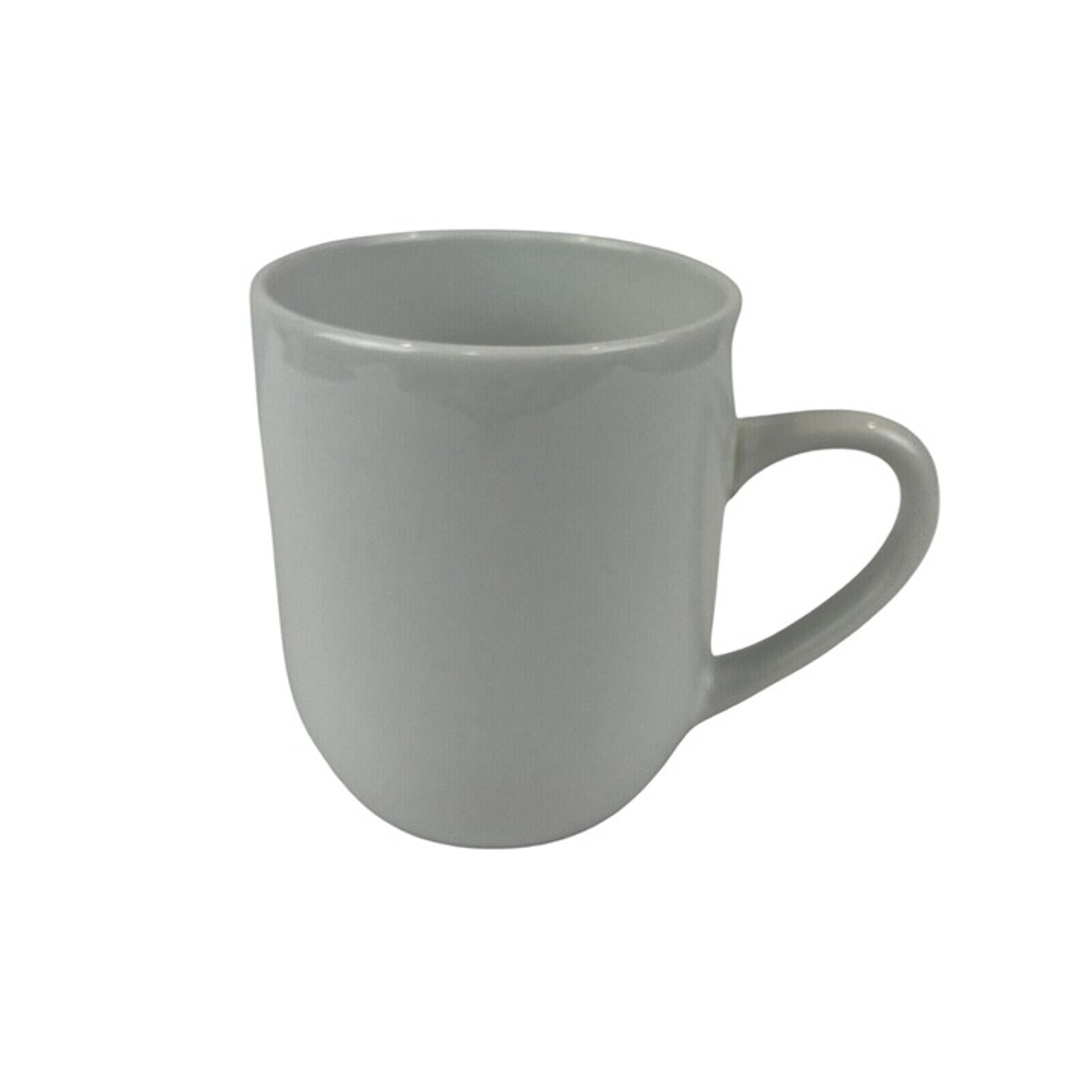 Mainstays Glazed White Stoneware 12 Oz Mug Coffee Tea Dishwasher Microwave Safe