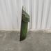 Vintage Green Metal Letter Post Box Embossed Bird Decoration