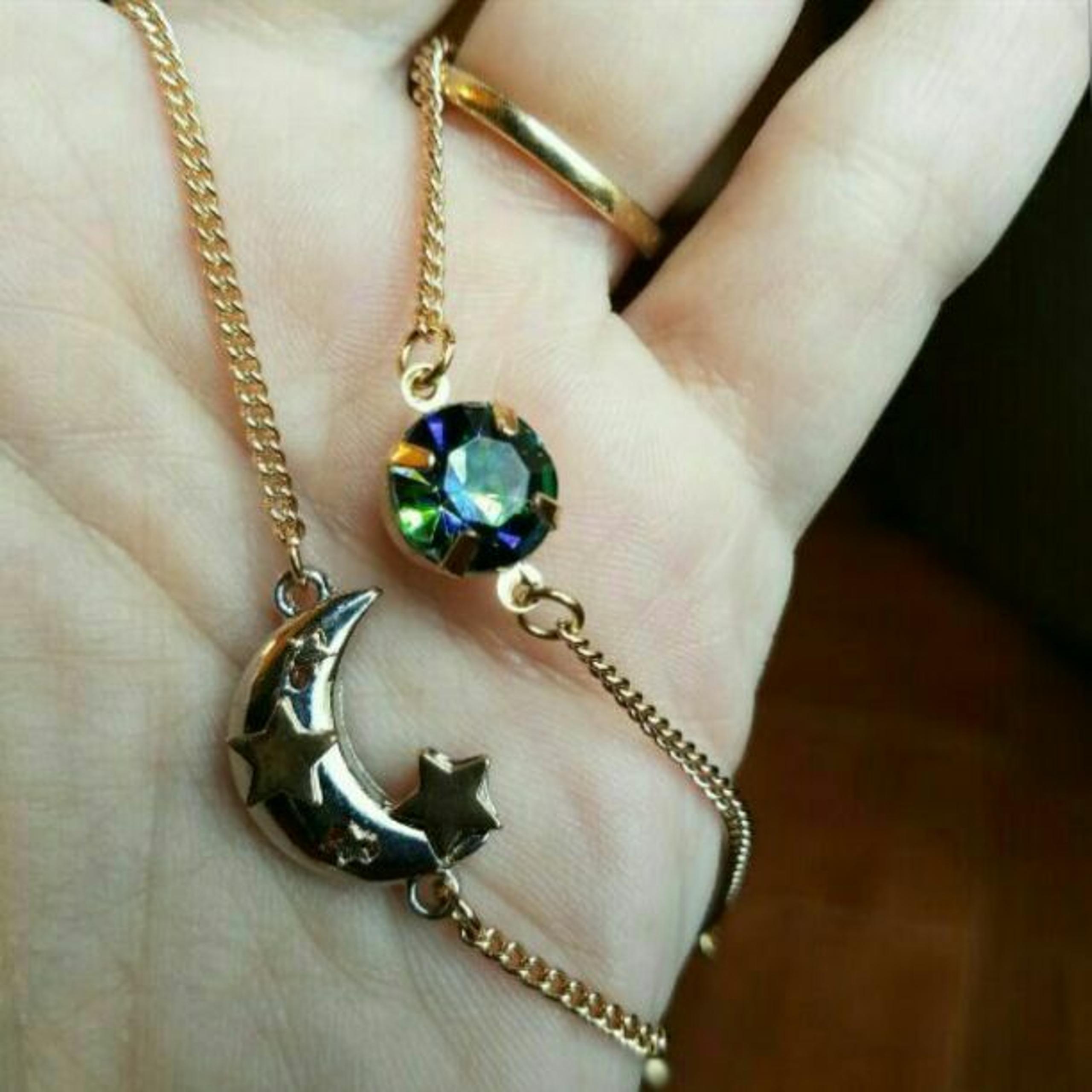 The sun the moon & stars bracelet duo
