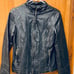 Big Chill Faux Leather Vegan Women’s S Black Motorcycle Jacket Zips