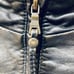 Big Chill Faux Leather Vegan Women’s S Black Motorcycle Jacket Zips