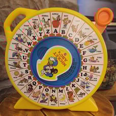 Vintage Mickey Mouse See and Say Toy