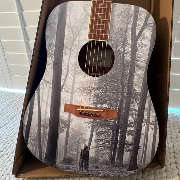 New In Box Taylor Swift Folklore Guitar Epiphone Authentic Limited Edition Rare