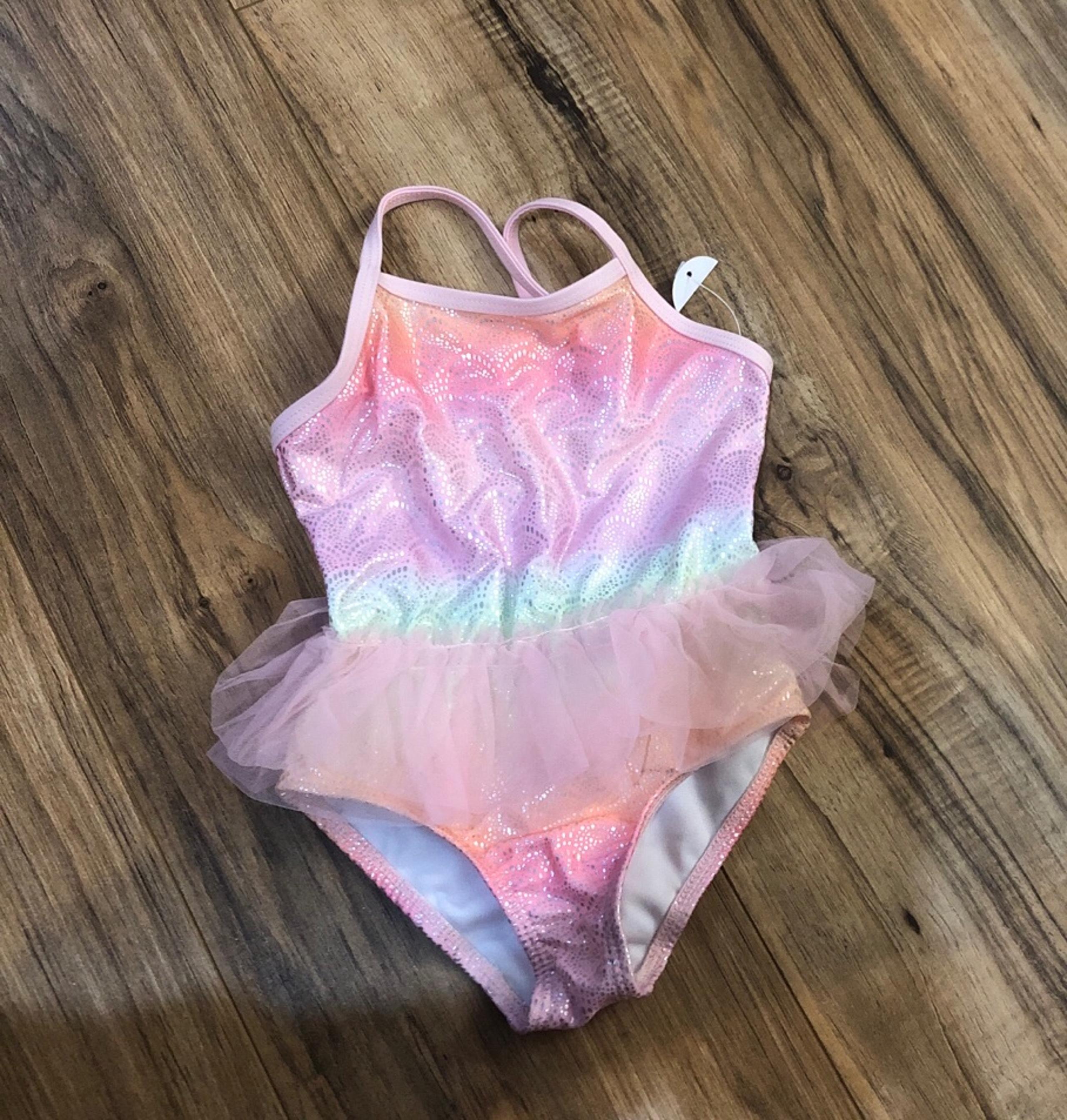 Wonder Nation Toddler Girls Swimsuit Size 2T