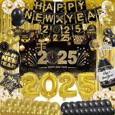 Party Decoration Supplies 2025 Backdrop Banner Happy New Year -(FREE SHIPPING)