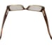 CHANEL 3095 Brown Eye Glass Frames Only Glasses Vintage 90s 00s Rhinestone Logo