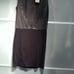 Helmut Lang leather dress