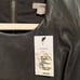 Helmut Lang leather dress
