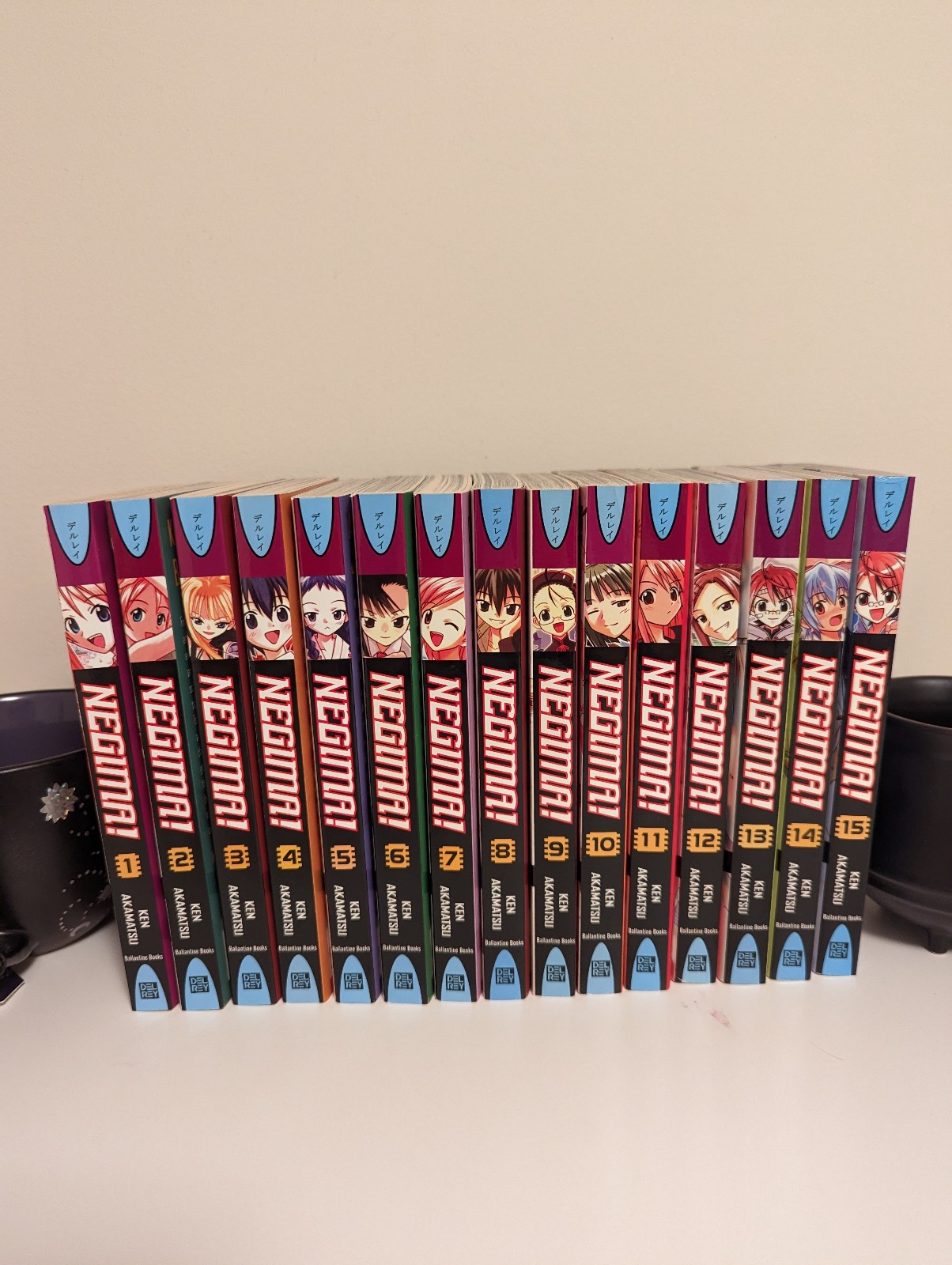 Negima Magister Negi Magi 1-15 Manga