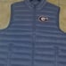 UGA Georgia Bulldogs Sleeveless Puffer Jacket Winter Coat Vest NWT...embroidered