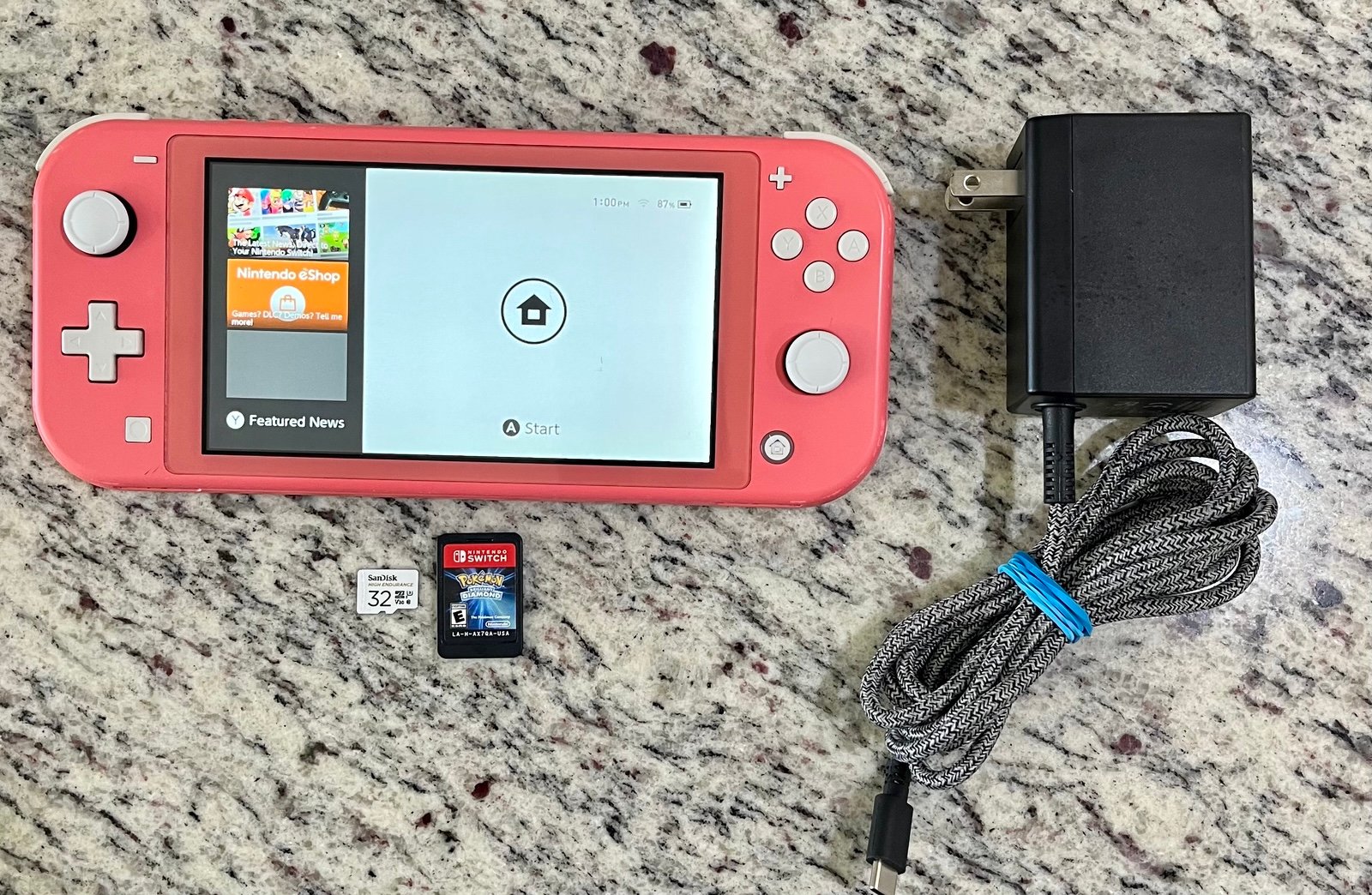 Nintendo Switch Lite with Pokémon game