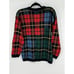 Vintage Novelli 90s 80s Checkered Knit Sweater Colorful Size XL Preppy