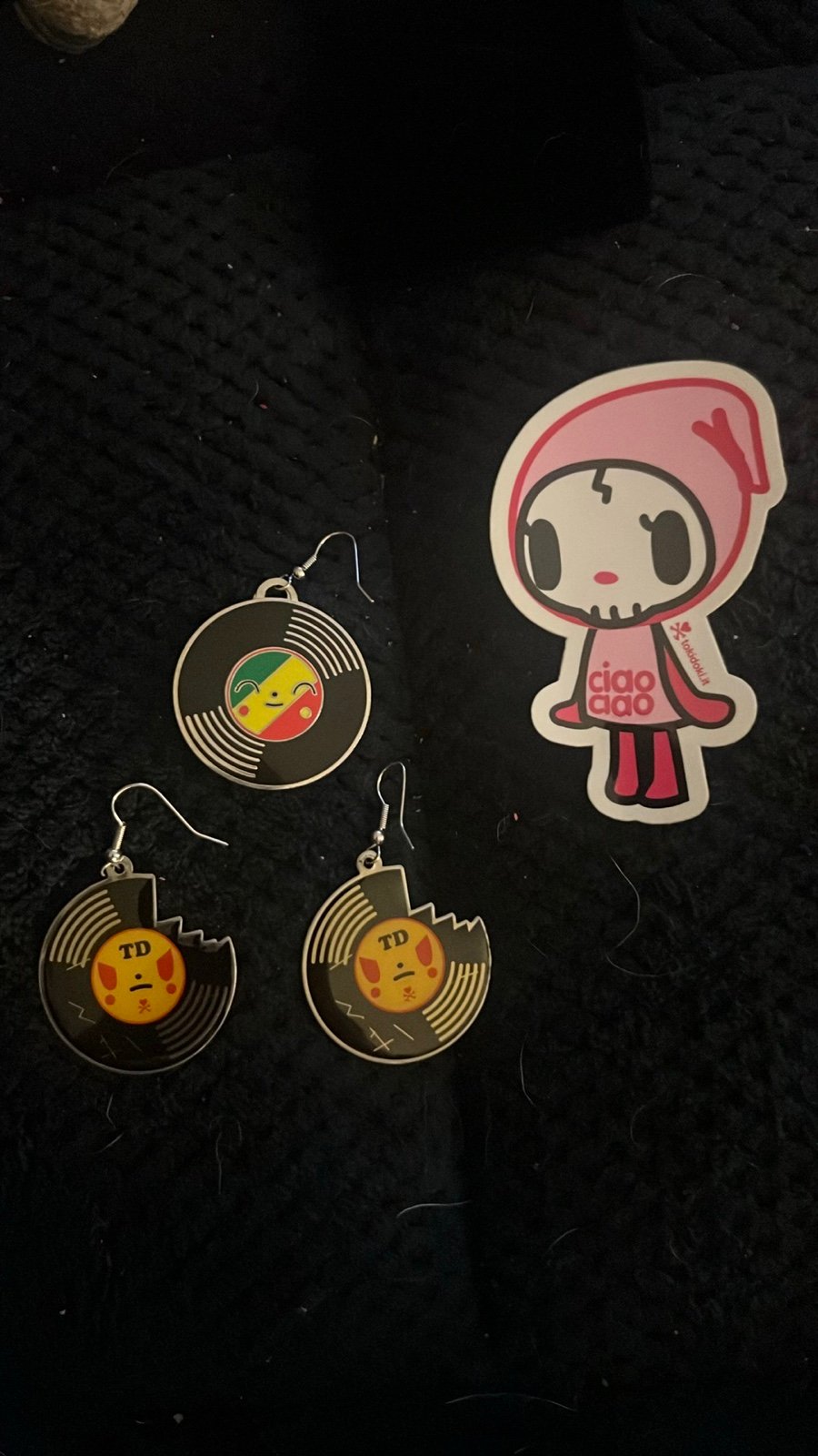 Tokidoki ultra rare vintage earrings