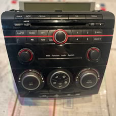 Mazdaspeed 3 Piano Black Radio Bose Ac Controls 04-09 Hatch Mazda 3