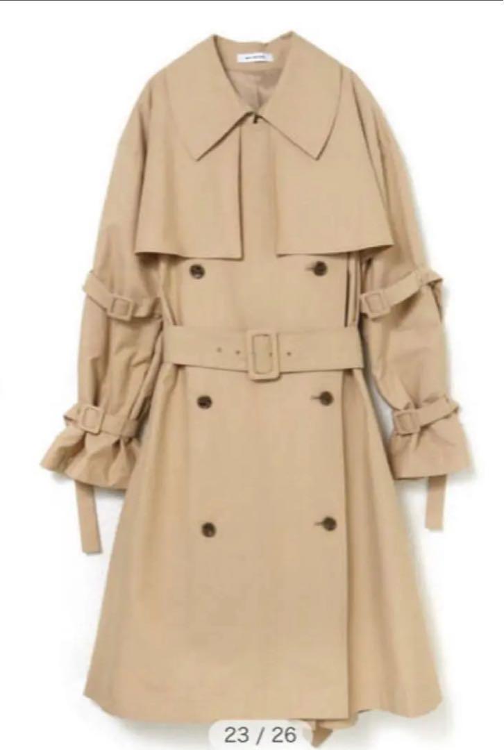 くらしを楽しむアイテム Melt sale. for set skirt and coat trench heavy Lady the ジャケット・アウター