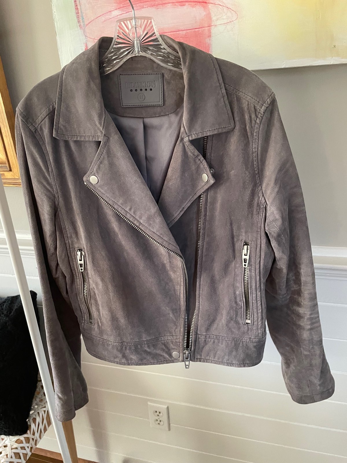 suede moto jacket