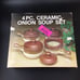 Bowl for French Onion Soup Crocks Vintage Target Soup Bowls with lid 2 Count New