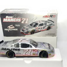 Dave Marcis Team Realtree Signed on box and hood Monte Carlo 1.24 Scale Diecast