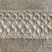 Antique Linen Dresser Scarf Table Runner Picot Scallop Hand Tatted Edges