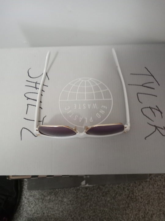 White versace sunglasses