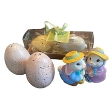 3 Easter Themed Salt & Pepper Shakers