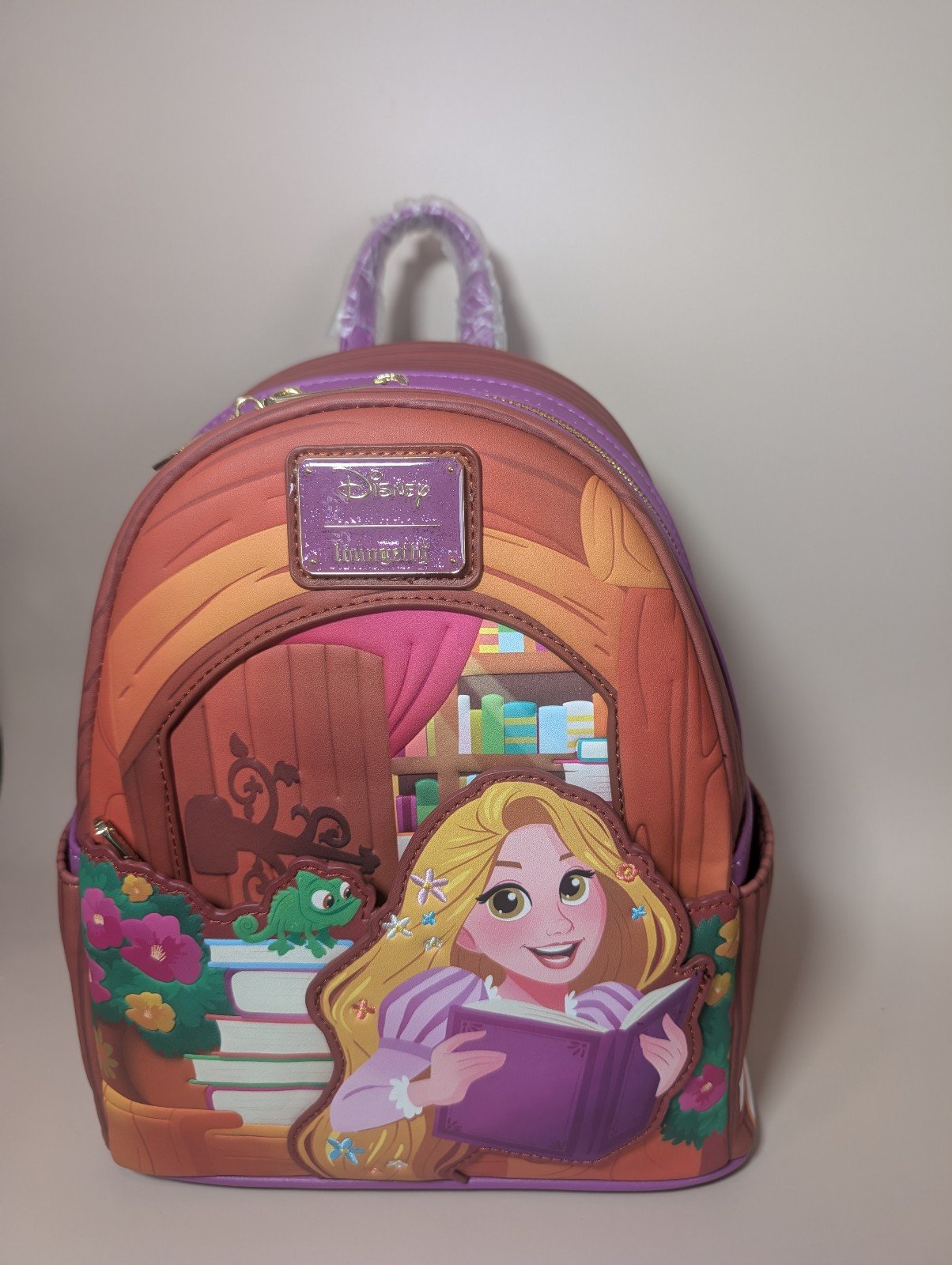 Loungefly Exclusive Tangled Rapunzel Books Mini Backpack
