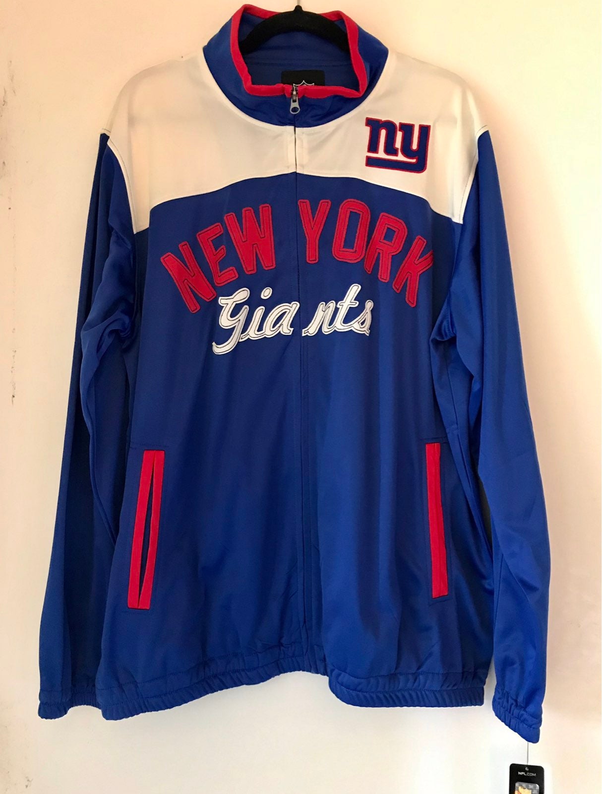 Men's NY Giants Full Zip Jacket *New*