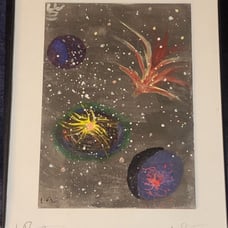 Original Canvas pairing (Not a print copy)