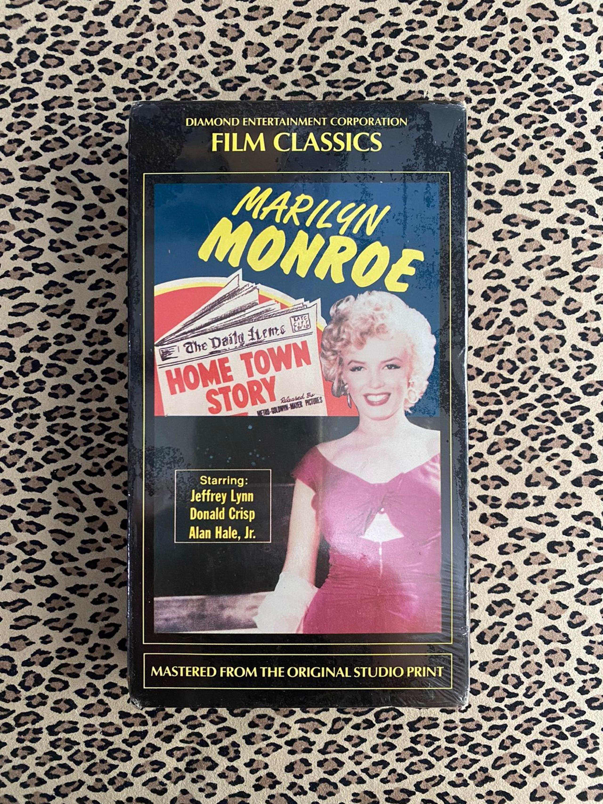 Home Town Story VHS NEW! SEALED! Marilyn Monroe Film Classics