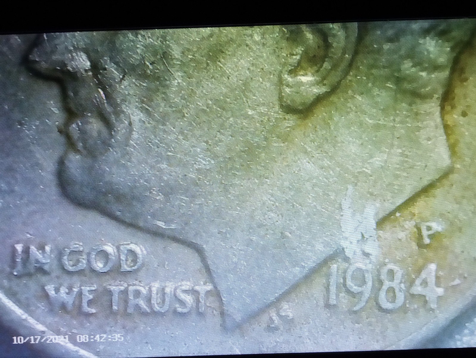 1984 P Franklin D. Roosevelt, 10 cent dime Diemark torch error