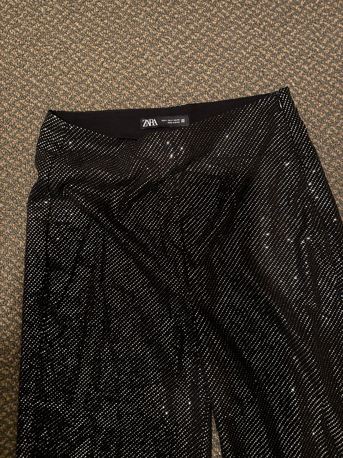 Zara sparkle see through (shorts) pants
