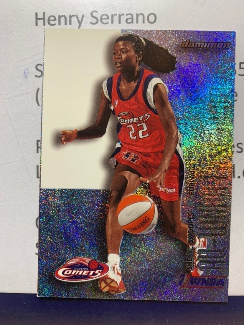 ALL-WNBA 1st 2000 Skybox Dominion swoops & griffith are miscut!