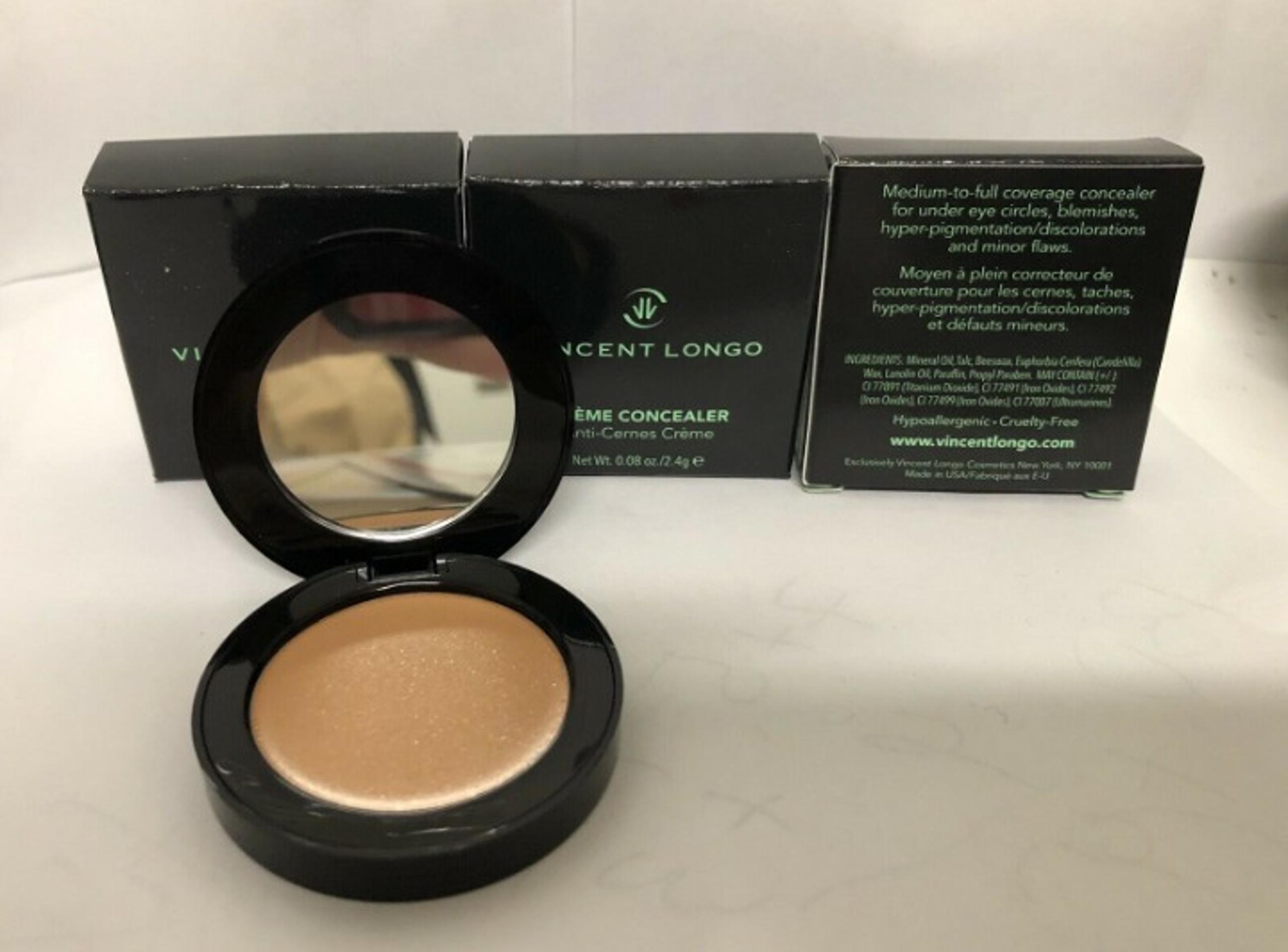Vincent Longo Creme Concealer 10504 Ambe