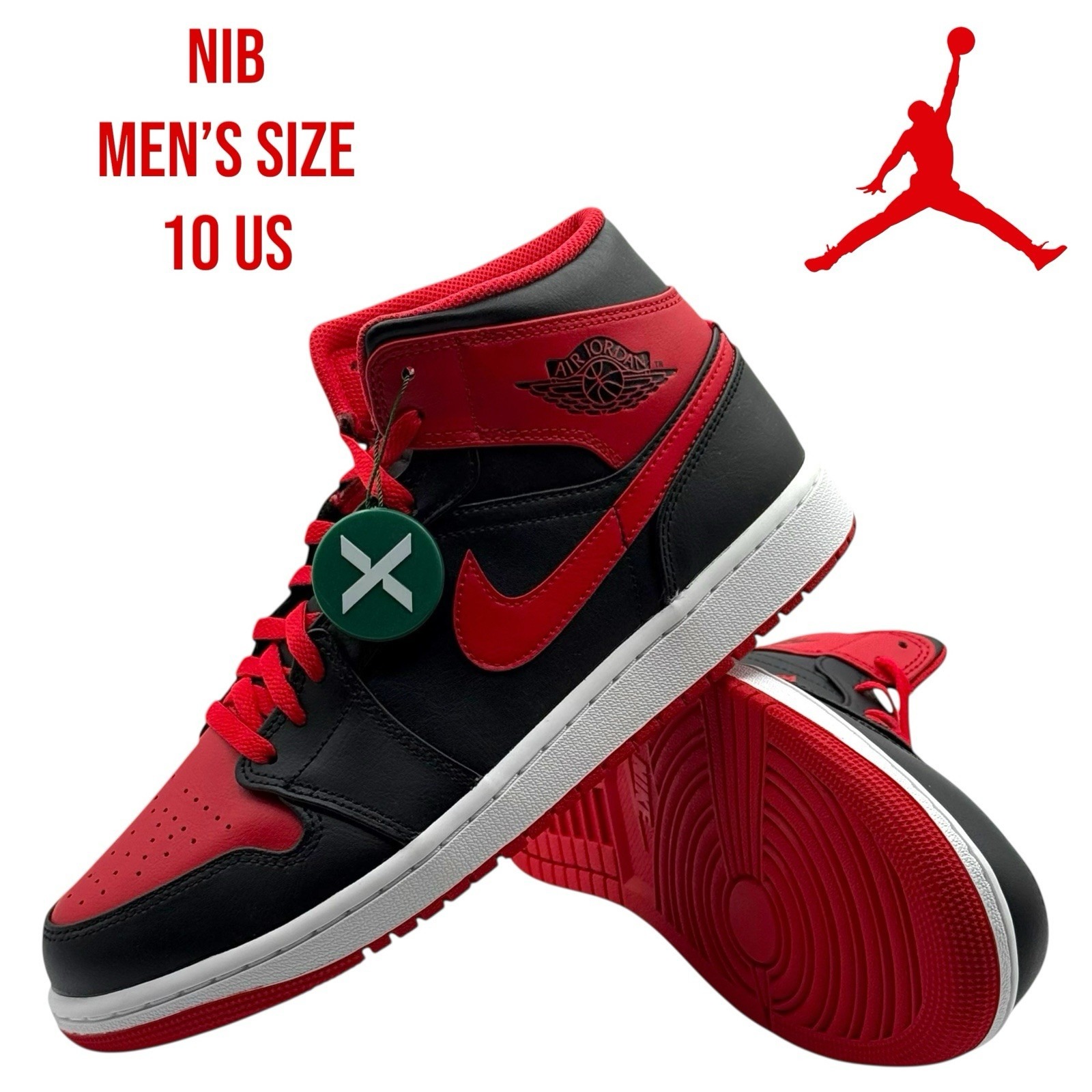 Nike Air Jordan Mid Alternate Bred 2022 DQ8426-060 Size 10 Men's