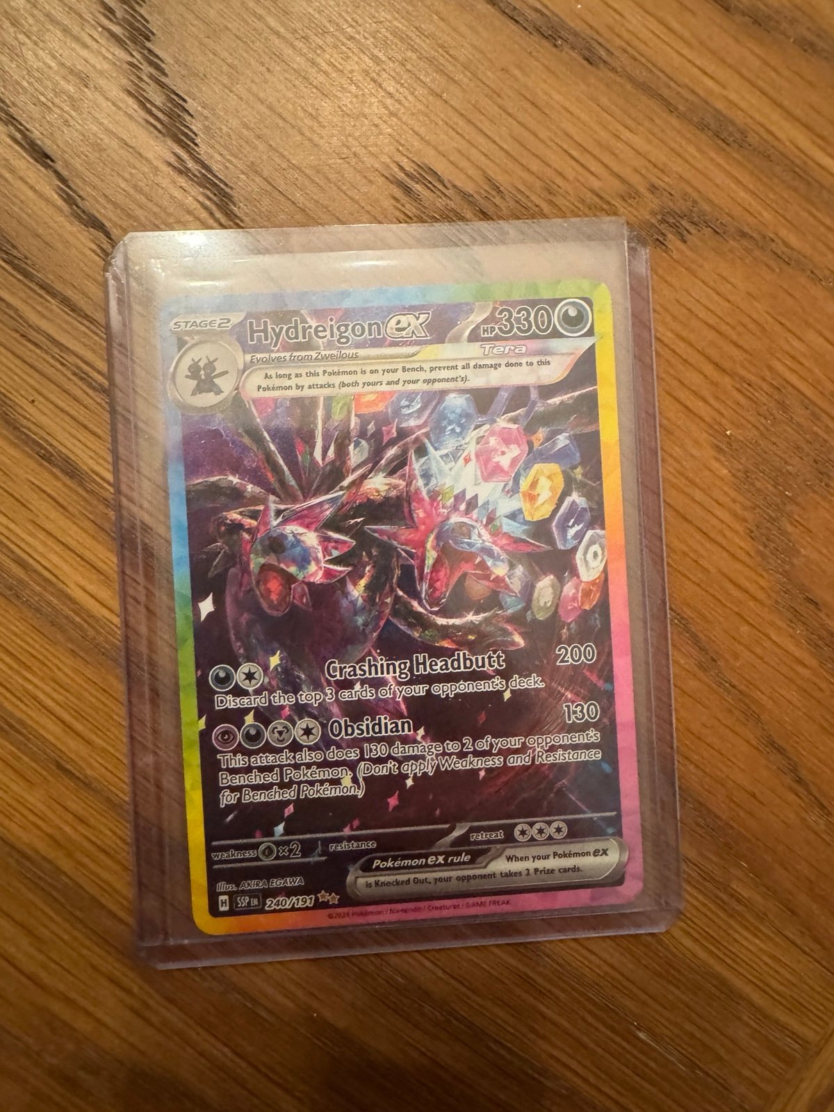 Hydreigon EX surging sparks