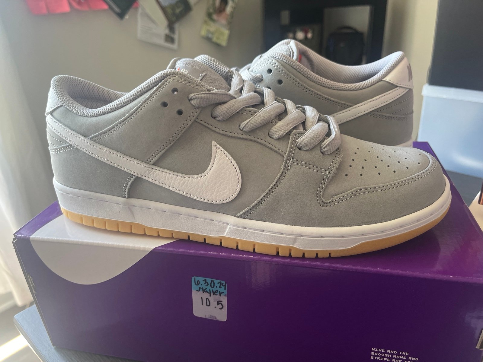 Nike SB Dunk Low Wolf Grey/White-Light Retro