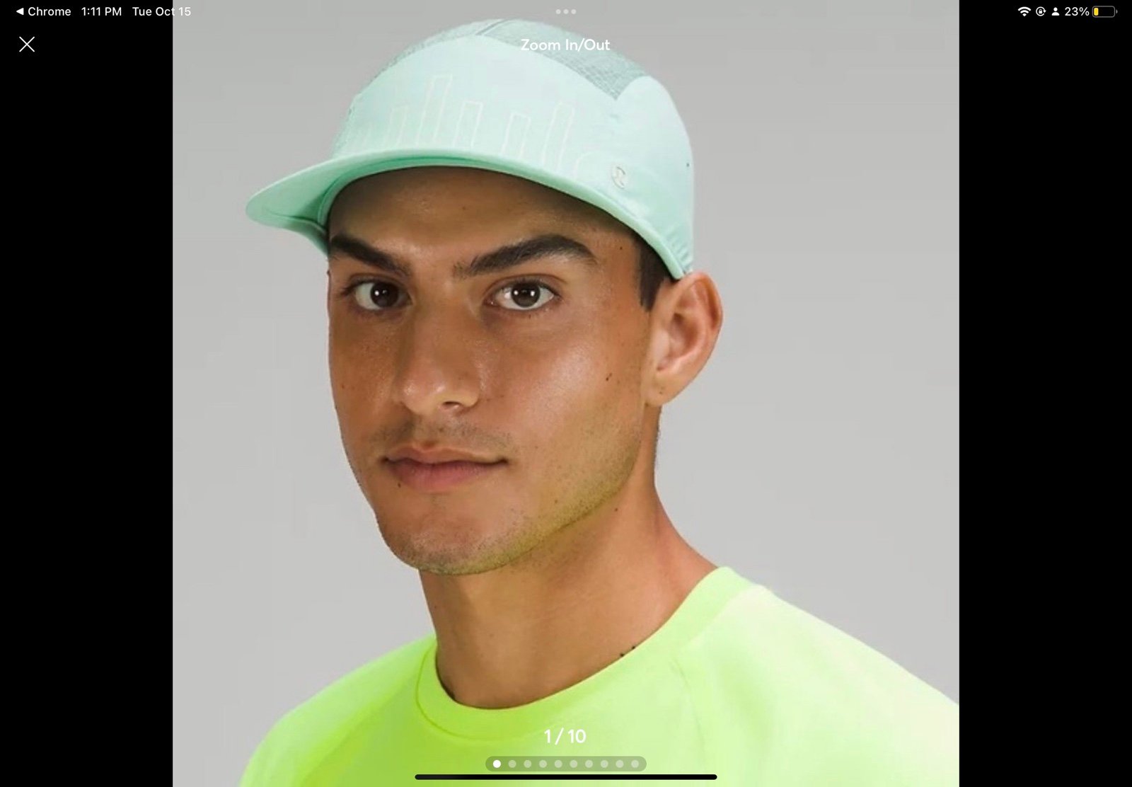 Lululemon drawcord hiking cap L/XL
