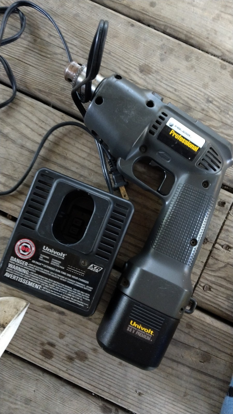 1963 3/8 vintage black & decker drill driver