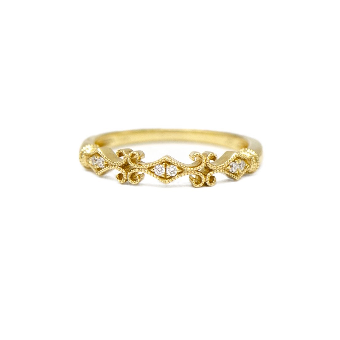 Yellow Gold Diamond Wedding Band