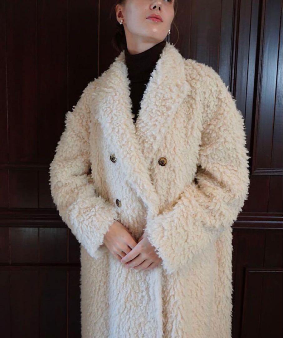 Size 1 acka poodle boa long coat