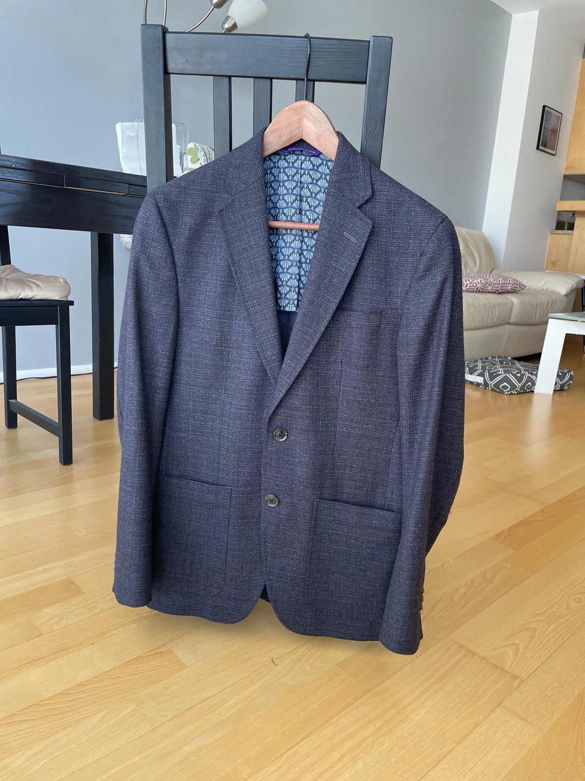 NWOT Ted Baker Endurance Kyle SPJ Sport Wool Coat Jacket Blazer 36 S
