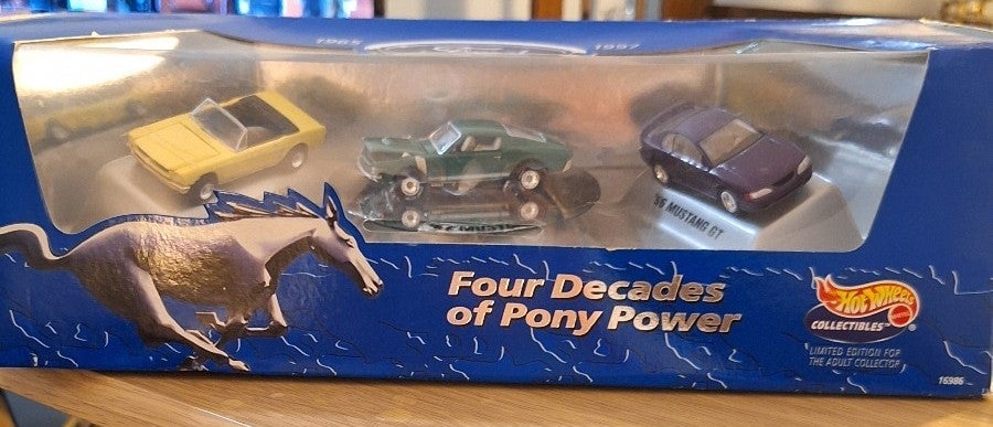 Hot Wheels Four Decades Of Pony Power