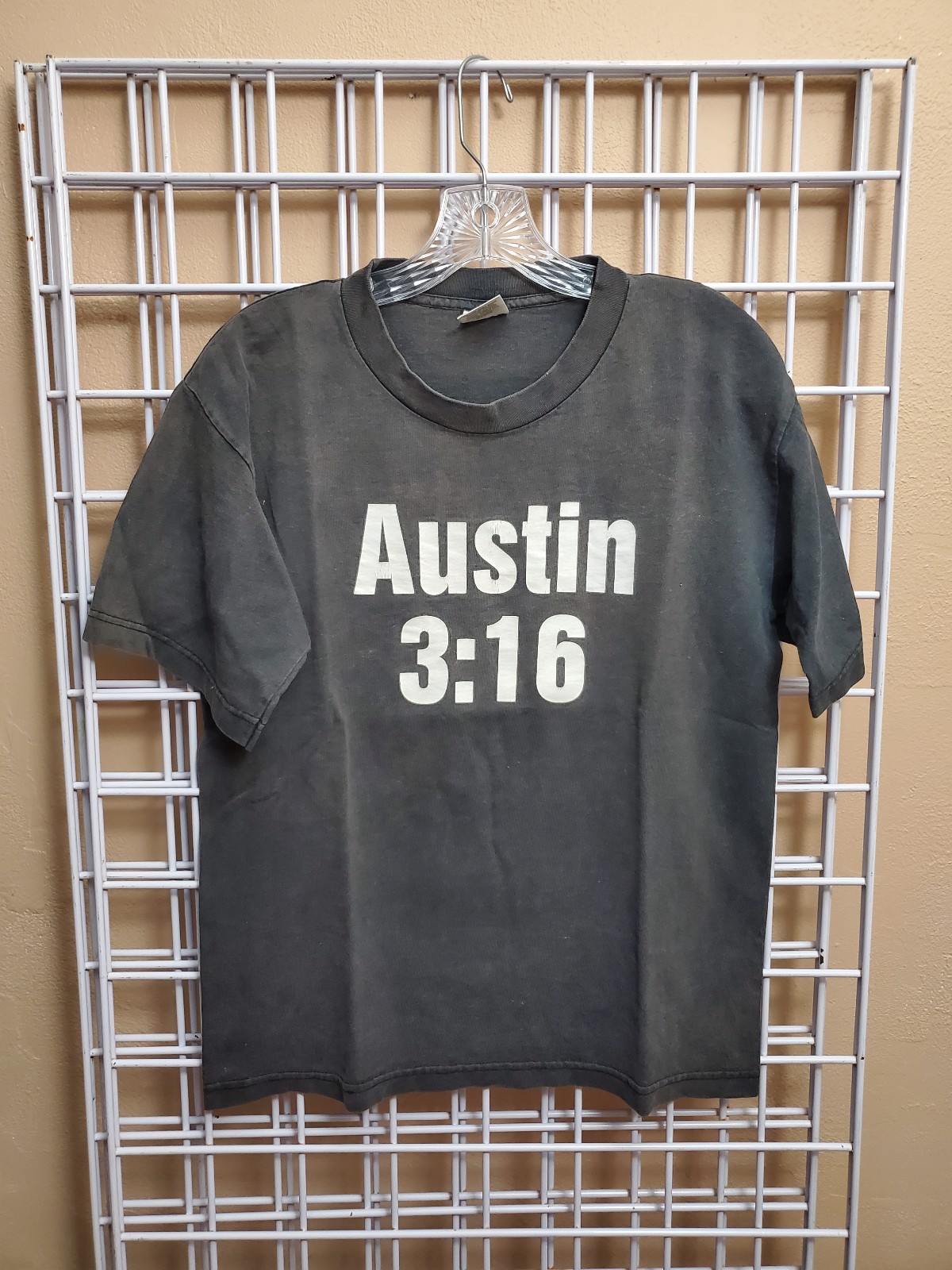 Vtg WWF Stone Cold Steve Austin Wrestling Skull 3:16 t-shirt