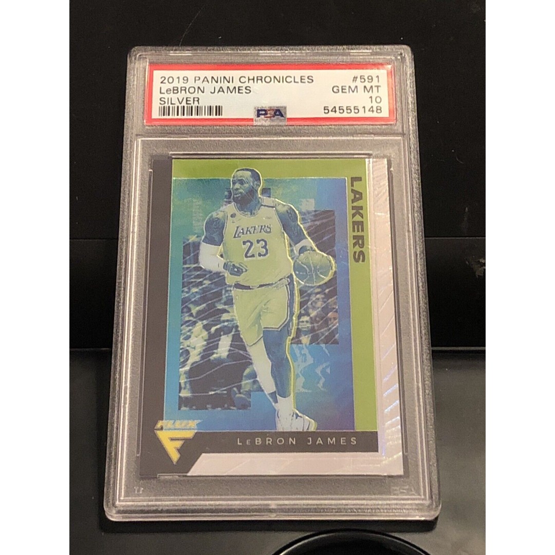 Lebron James 2022-23 Panini Mosaic Thunder Road Green #1 LA