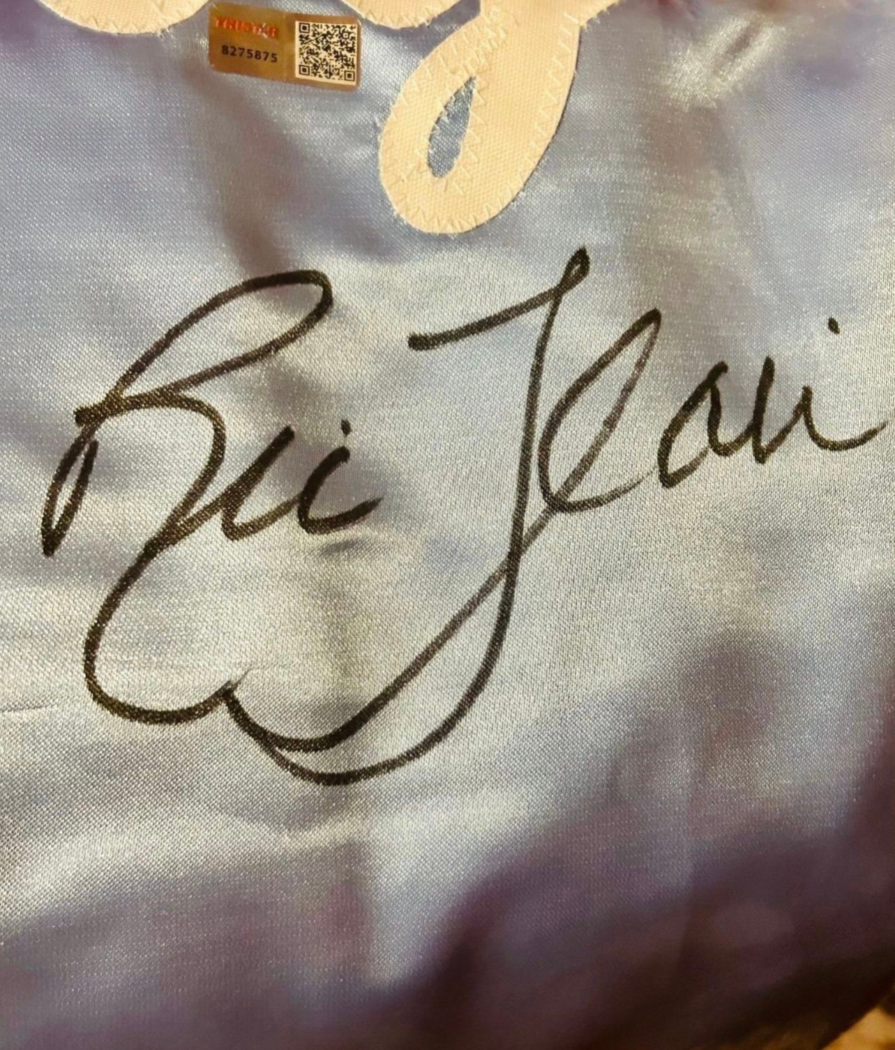 WCW WWE Hall Of Famer Ric Flair Four Horsemen Authentic Autographed Blue Robe
