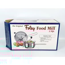 NEW Foley Food Mill 3.5 Qt Stainless Steel Masher Strainer Ricer And For Canning