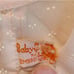 Vintage Embroidered Sheer Peach Swiss Dot Dress 6-12M