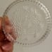Crystal Glass Coasters Set Of 8 Saw Tooth Edge 3.75 Diameter Starburst Flower