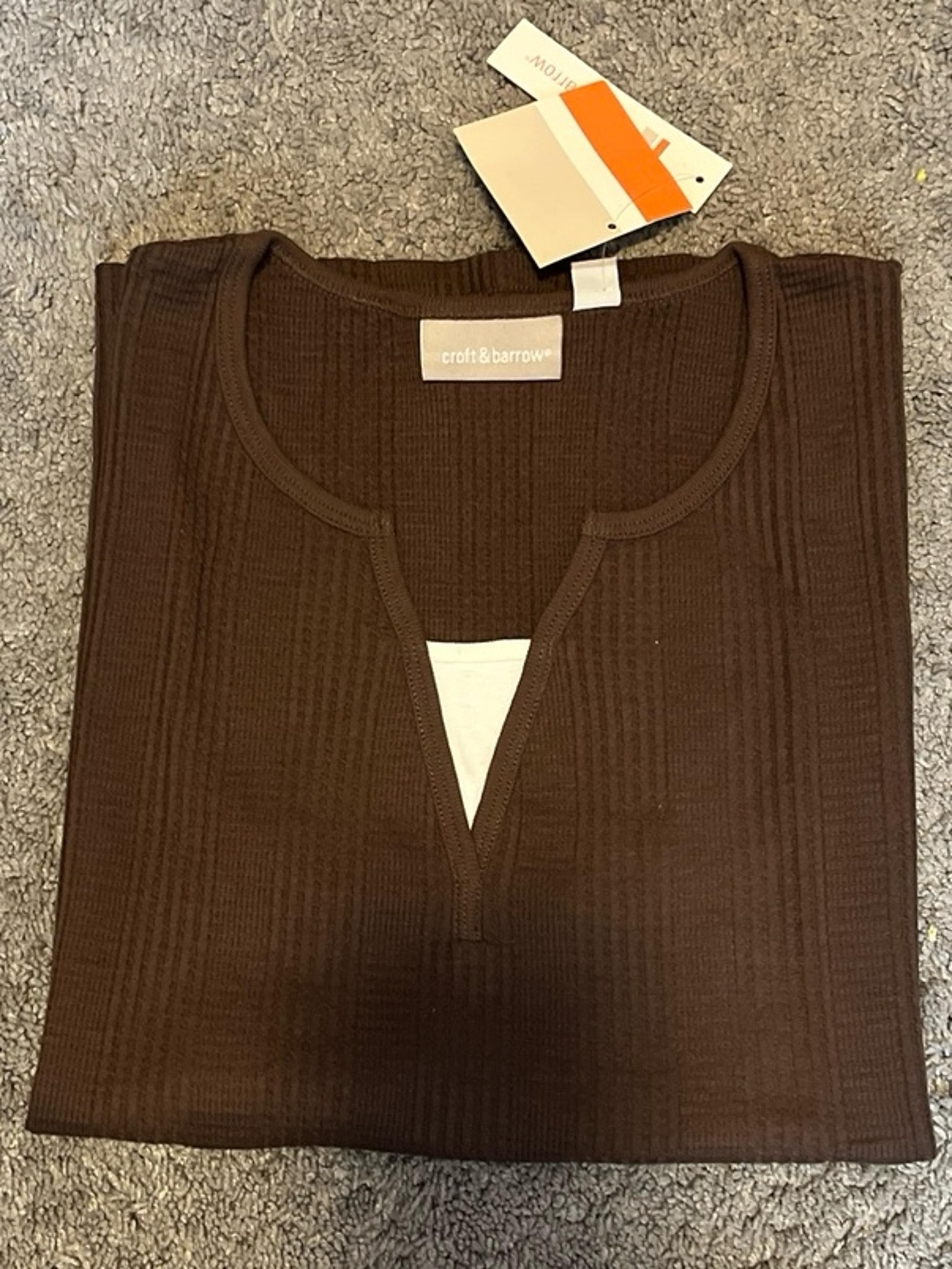 NWT Croft & Barrow Sleeveless Tshirt